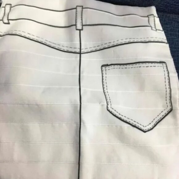 BAND OF OUTSIDERS Tromp L'Oeil SideZip Miniskirt - Picture 6 of 7